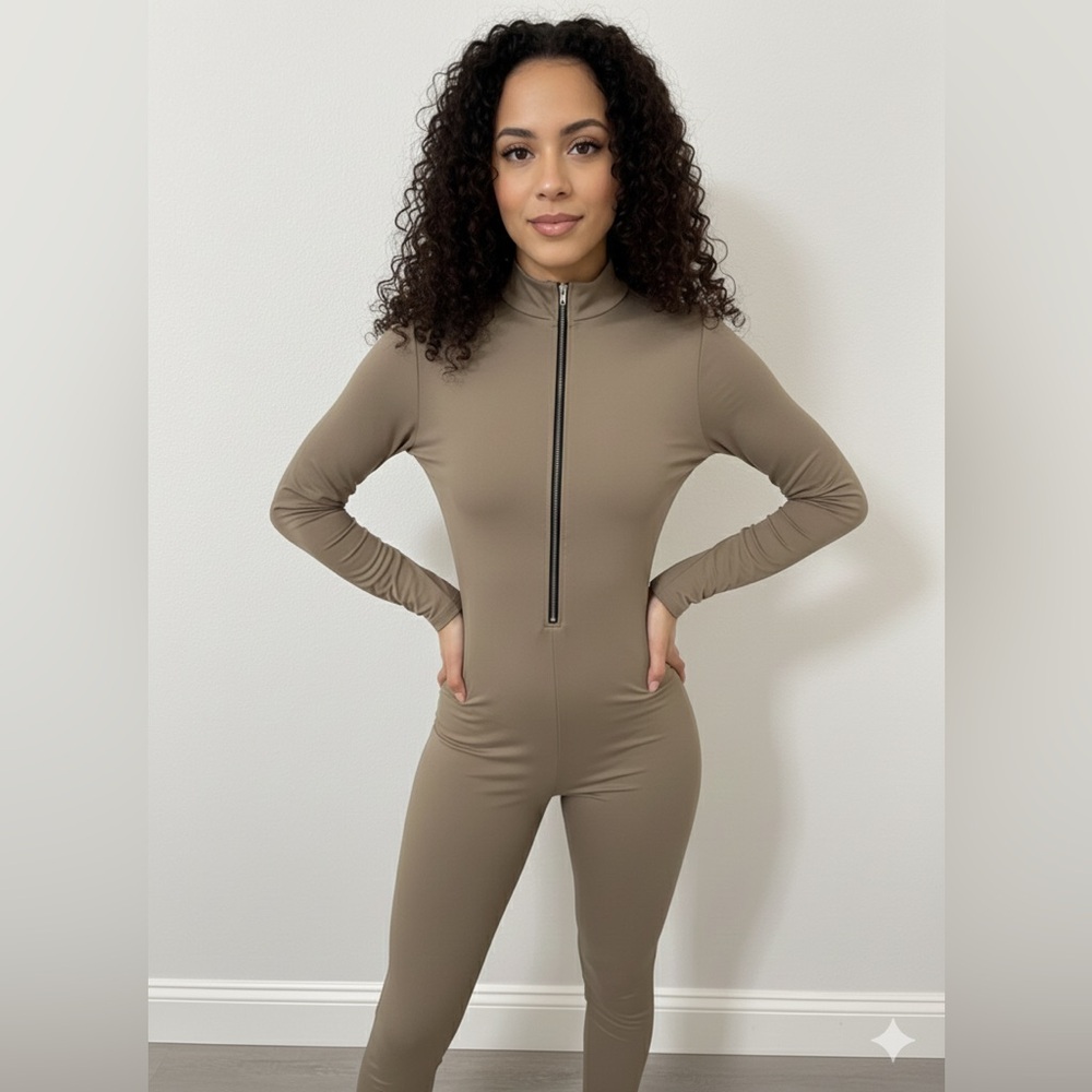Fashion Nova Sage Jumpsuit